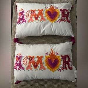 NEW- set of two Ashland Día de los Muertos Pillows. New with tags.